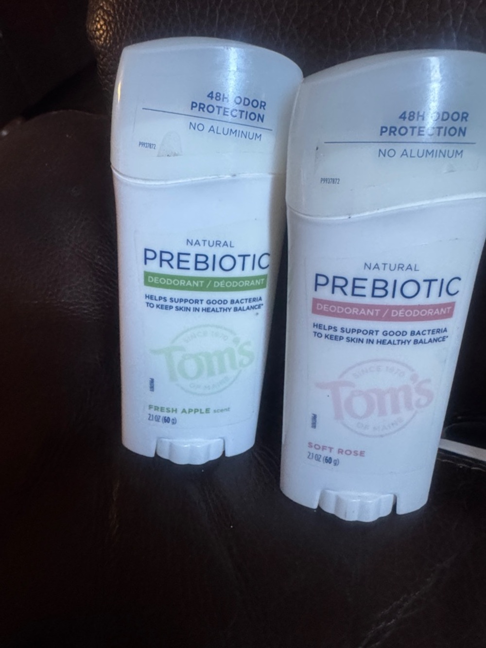 Toms Prebiotic Natural Prebiotic Deodorants Fresh Apple and Soft Rose